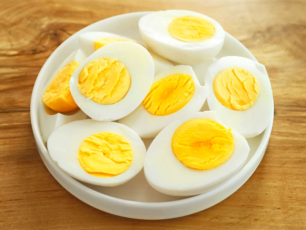 Tuorli di uova sode