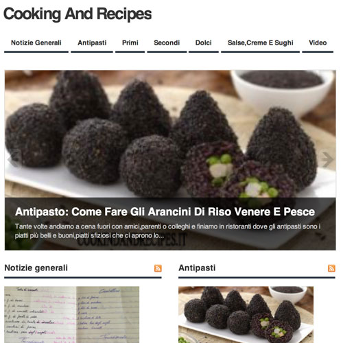 Cooking and recipes