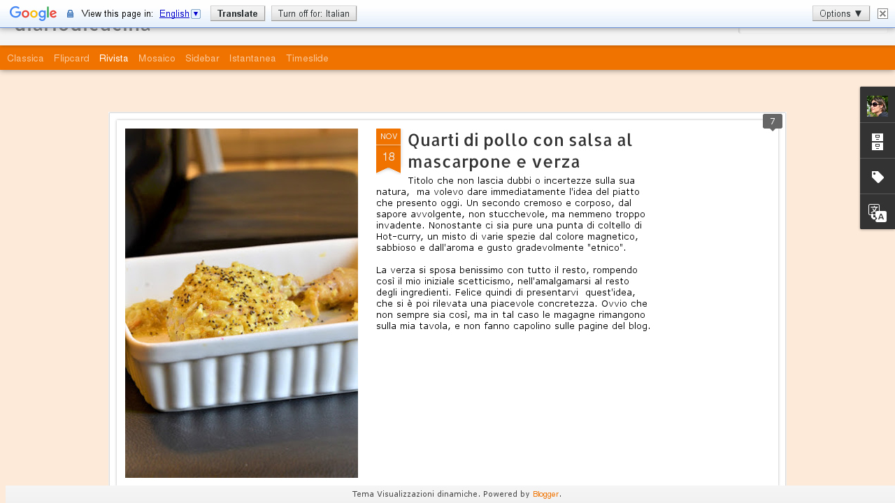 Diario di cucina (blogspot)