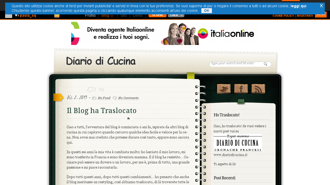 Diario di Cucina (wordpress)
