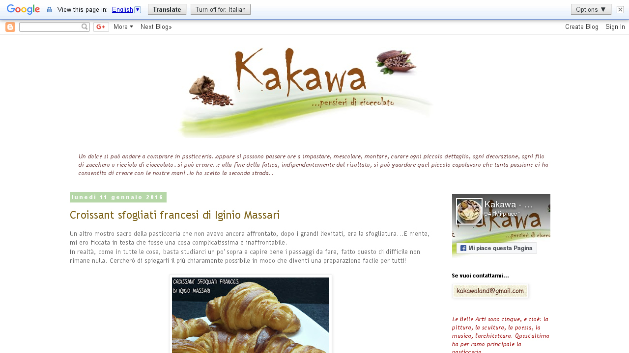 Kakawa...pensieri di cioccolato