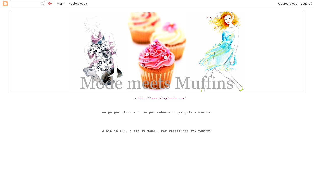 Mode meets Muffins