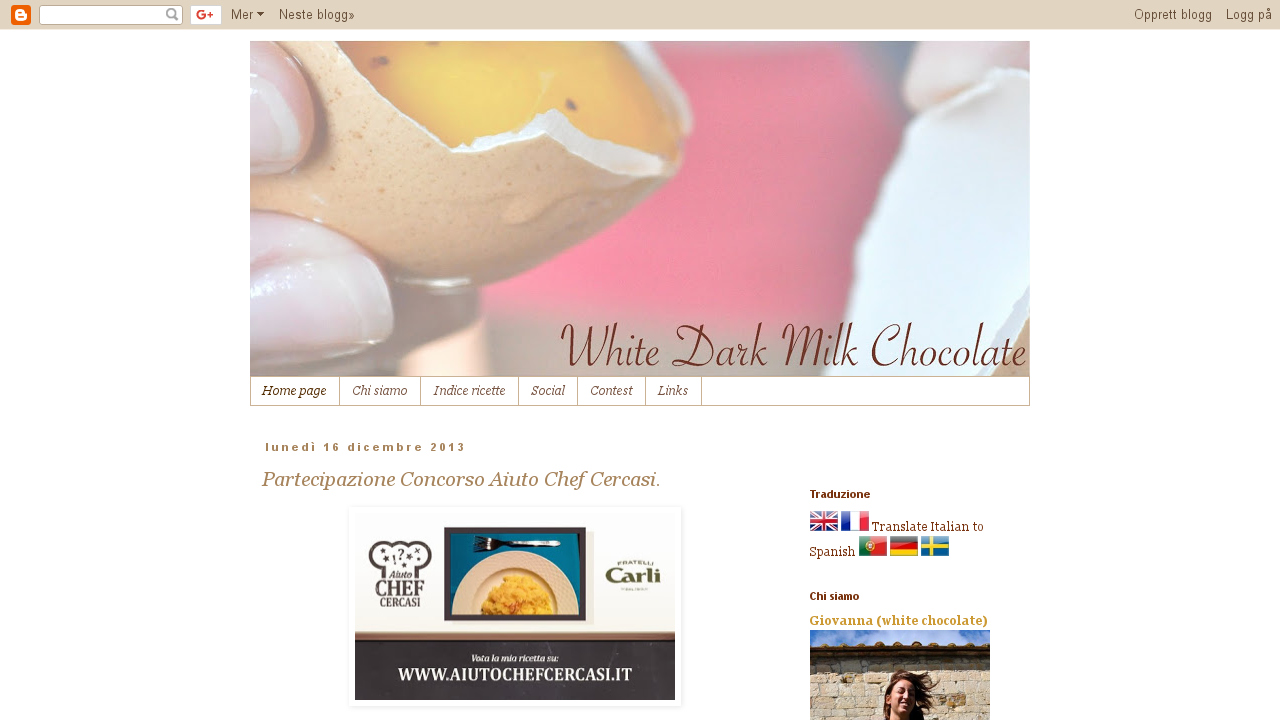 White Dark Milk Chocolate