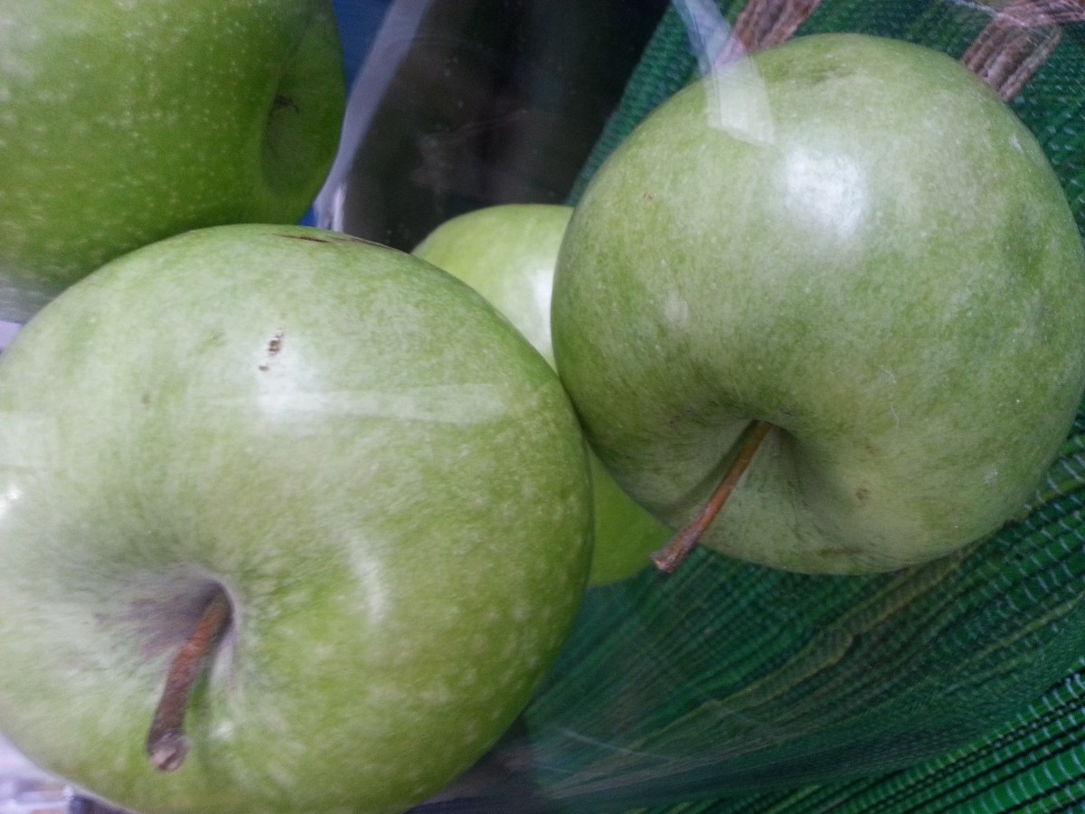 Sorbetto di mela verde alla cannella