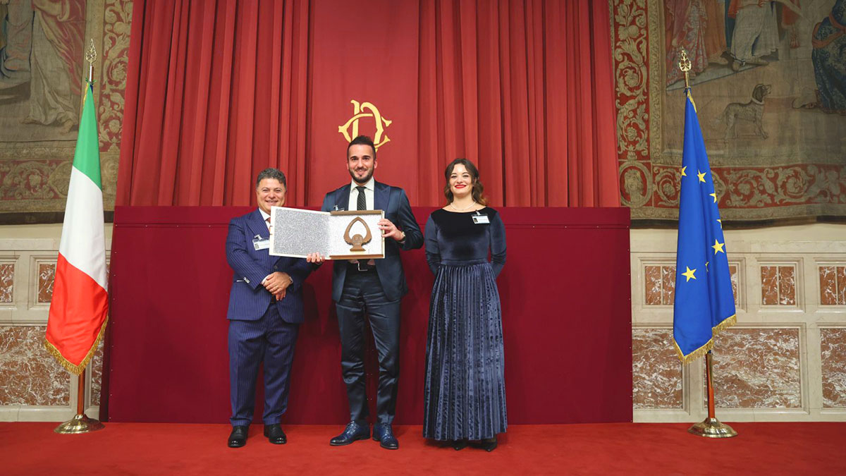 Daniele Bartocci a Montecitorio nel 2023