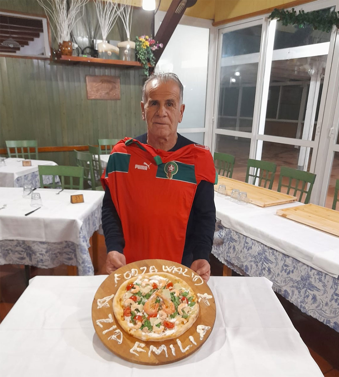 pizza walid cheddira qatar 2022