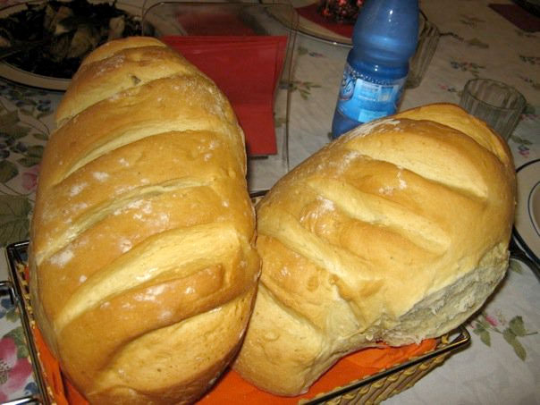 Simple white bread