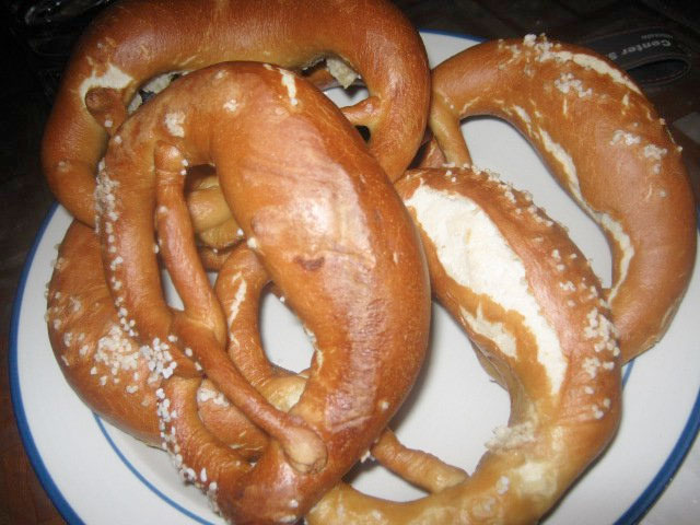 Bretzel fatti in casa, ricetta