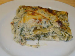 Lasagne verdi con pesto e spinaci, ricetta