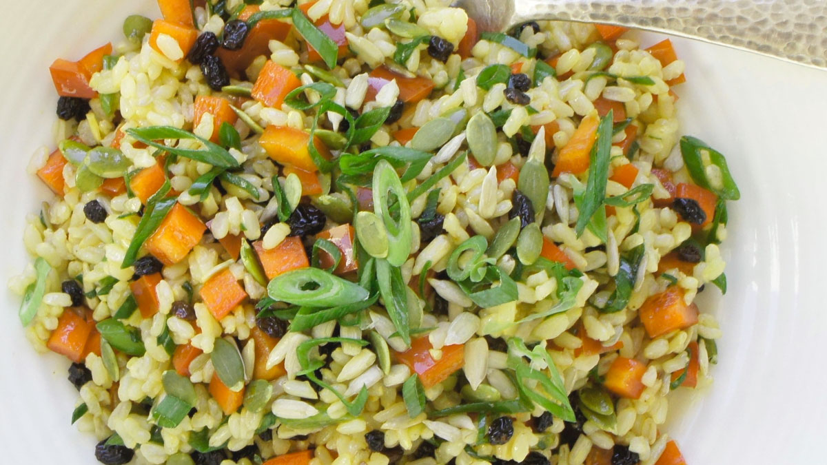 Autumn Rice Salad