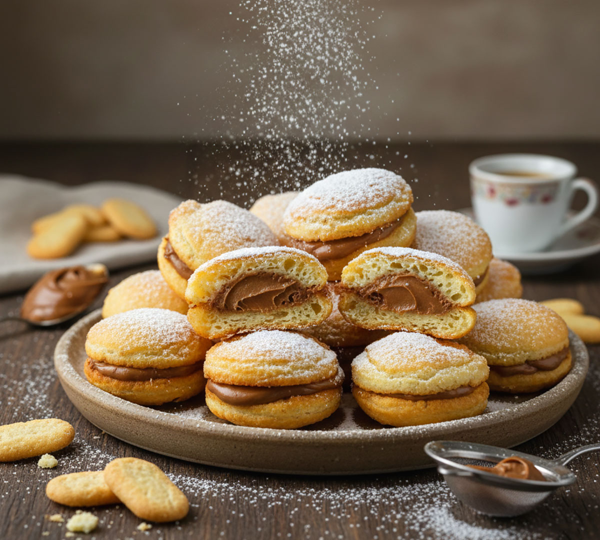 Amaretti alla crema di marroni