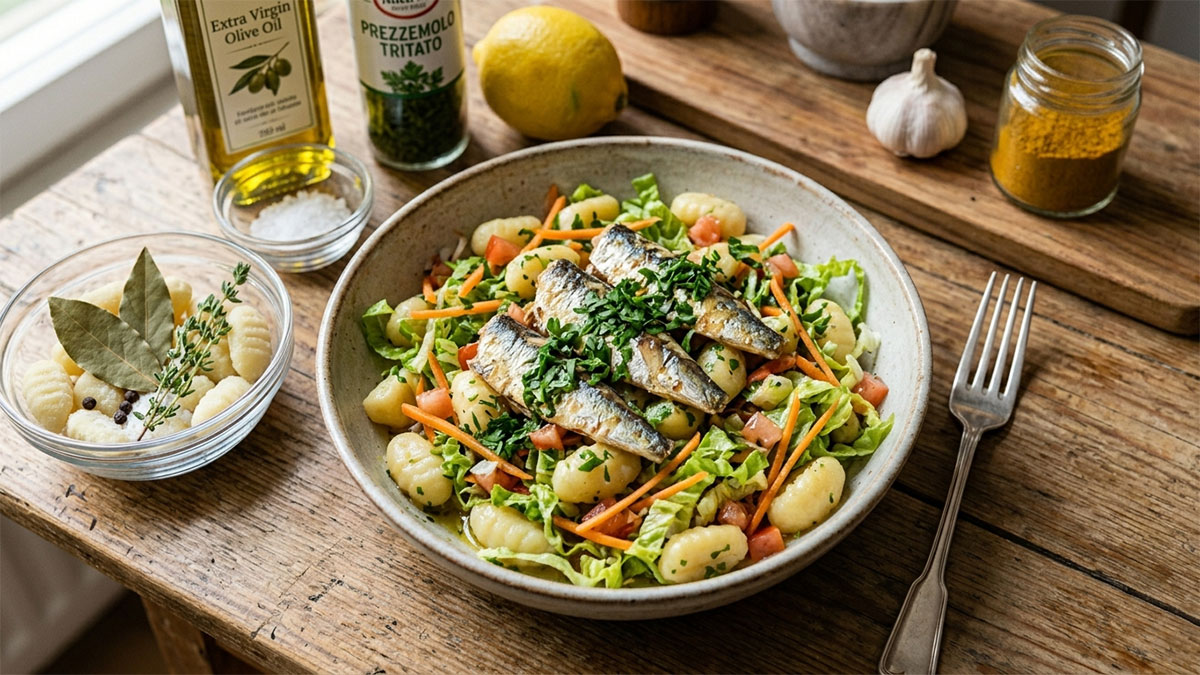 Insalata di sarde in vinaigrette